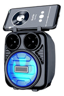 Caixa De Som 8w Bluetooth Potente Suporte Celular Portátil - Alfashop
