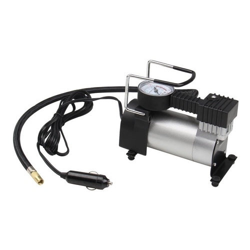 Mini Compressor De Ar Profissional Pneu Carro Moto Bicicleta 12v Promoção Imperdível - Alfashop
