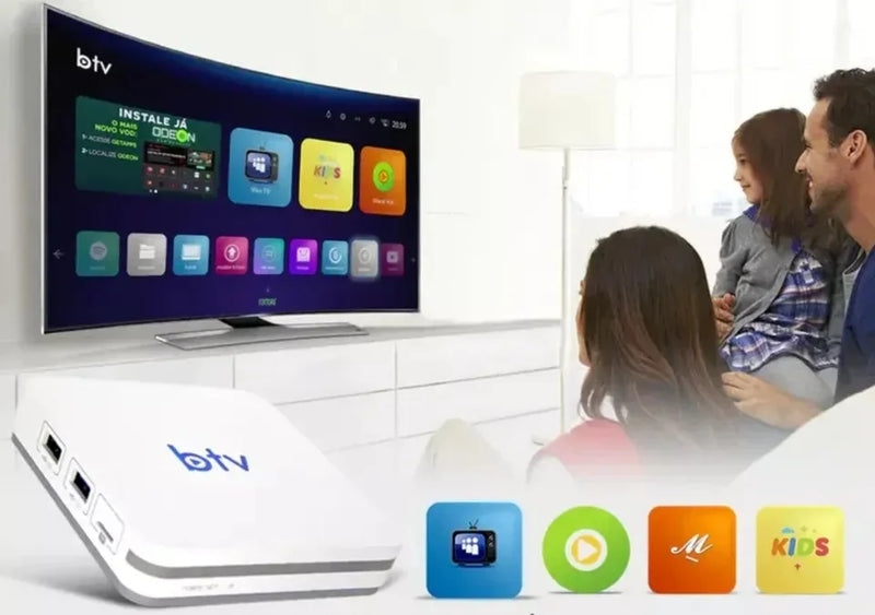 Btv 13 Receptor, 4K, Original, Comando, Voz - Alfashop