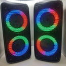 a super caixa de som potente completa estilosa excelente grave 200w - Alfashop