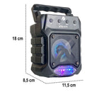 Caixa De Som Amplificada com karaokê Com Microfone Bluetooth, Pendrive, Usb, Fm ,Sd p10 - Alfashop