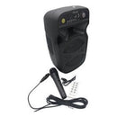 MEGA CAIXA KARAOKÊ PORTÁTIL RÁDIOFM BLUETOOTH TOCA MP3 ENTRADA USB PENDRIVE CARTÃO MEMÓRIA SOM ALTO! - Alfashop