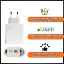 carregador xiaomi 67w turbo compatível com original MI 11 11 12 Redmi 9 10 11 k50 Note 10 - Alfashop