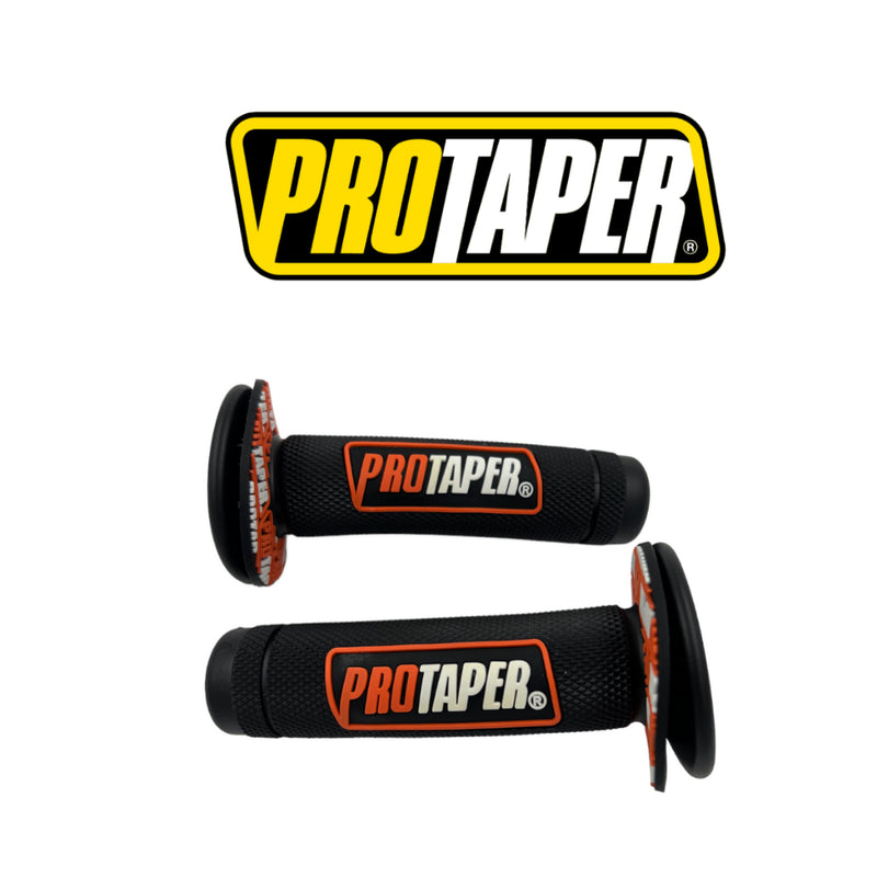 PAR MANOPLA PUNHO DE GUIDÃO PROTAPER TRILHA OFF-ROAD MOTOCROSS LUVA UNIVERSAL MOTO CRF230 HONDA / YAMAHA - Alfashop