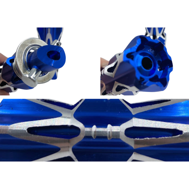 Pedaleira Ninja Esportiva Alumínio Universal CG,FAN,125,150,160,YBR,TITAN - Alfashop