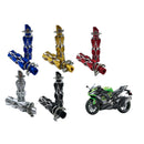 Pedaleira Ninja Esportiva Alumínio Universal CG,FAN,125,150,160,YBR,TITAN - Alfashop