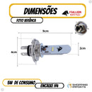 Lâmpada de Led 8000k  encaixe  H4 para moto e carro universal Stallion Cavalinho original oferta imperdível - Alfashop