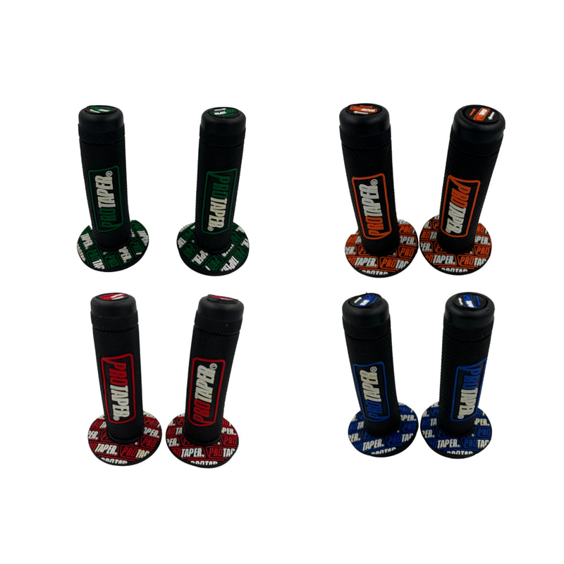 PAR MANOPLA PUNHO DE GUIDÃO PROTAPER TRILHA OFF-ROAD MOTOCROSS LUVA UNIVERSAL MOTO CRF230 HONDA / YAMAHA - Alfashop