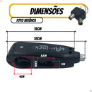 Trava moto caps lock antifurto para manopla punho universal! - Alfashop