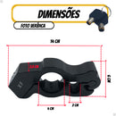 CADEADO TRAVA PUNHO DE ALUMÍNIO ANTIFURTO ACELERADOR MANETE - Alfashop