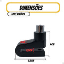 Cadeado para bicicleta freio disco antifurto+lembrte universal - Alfashop