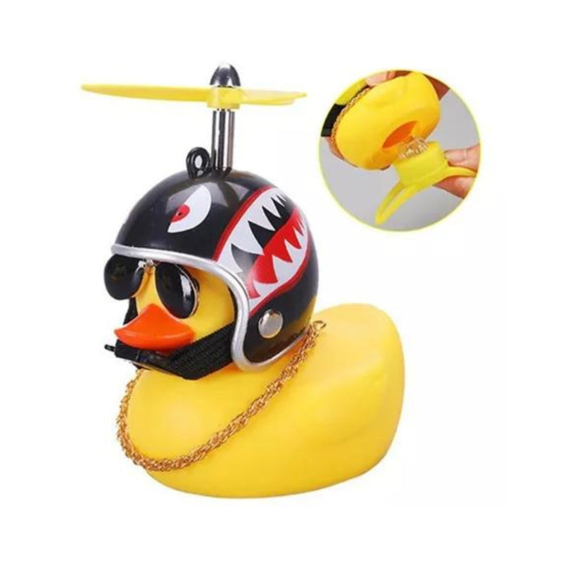 Kit 20 Patinho Jack com Led -  Pato de Borracha Decora Bike Moto - Alfashop