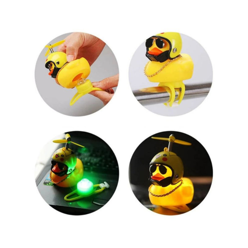 Patinho Jack da Zueira -  Pato de Borracha Decora Bike Moto e Carro - Alfashop