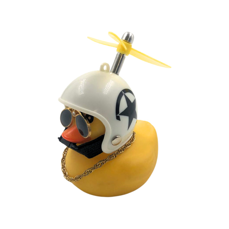 Patinho Jack da Zueira -  Pato de Borracha Decora Bike Moto e Carro - Alfashop