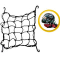 Rede Elastica Aranha 35x35 Moto Bagageiro Capacete - Alfashop