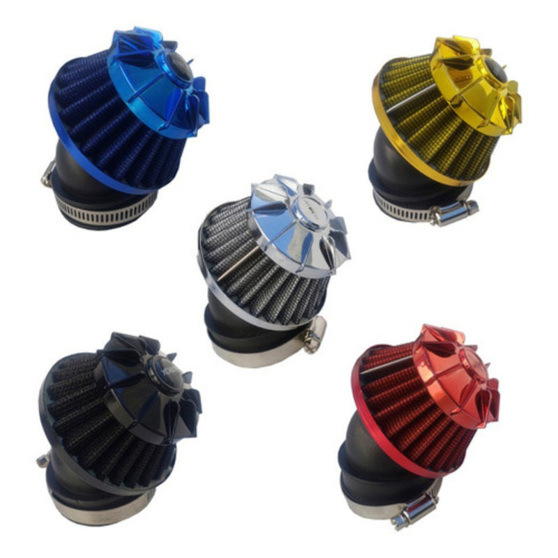FILTRO DE AR  UNIVERSAL MOTOS HONDA CB-300 XRE TWISTER YAMAHA 35mm 42mm 50mm - Alfashop