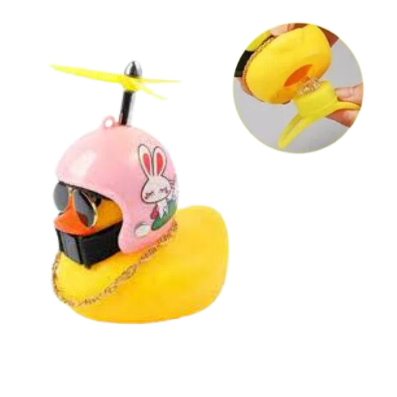 Patinho Jack da Zueira -  Pato de Borracha Decora Bike Moto e Carro - Alfashop