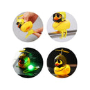 Kit 20 Patinho Jack com Led -  Pato de Borracha Decora Bike Moto - Alfashop