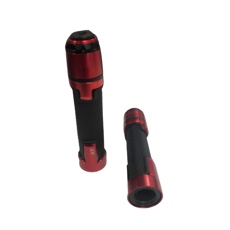 Par Manopla Moto Esportiva Punho Aluminio Speed Ergonomica Cores Universal Honda Cg Fan Titan CB Yamaha - Alfashop
