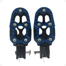 Kit 4 Pedaleira Esportiva Aluminio Falcon CB Xr250 Tornado Lander Crf Bros Twister Trilha Novidade - Alfashop