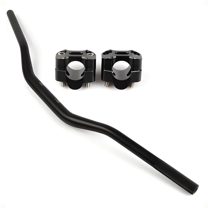 Guidão Esportivo Fat Bar Alto Xt660 Xre Crosser Lander Xtz Twister Honda Yamaha Bros - Alfashop