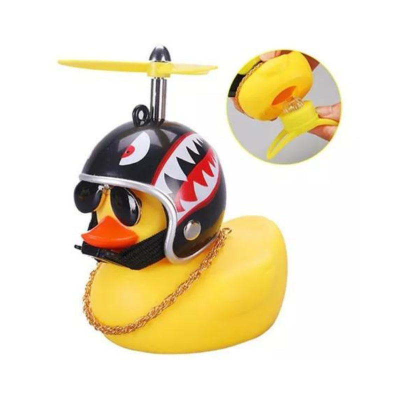 Kit 20 Patinho Jack com Led -  Pato de Borracha Decora Bike Moto - Alfashop