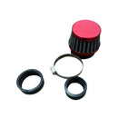 kIT 5 Filtro de Ar Esportivo 90° Esportívo Universal Moto Honda Yamaha + Adaptador 35, 42 e 50 mm - Alfashop