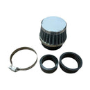 kIT 5 Filtro de Ar Esportivo 90° Esportívo Universal Moto Honda Yamaha + Adaptador 35, 42 e 50 mm - Alfashop