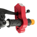 Kit Trava Manete de Alumínio + Trava de Disco Antifurto com Cabo Lembrete para Moto - Alfashop