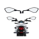 Retrovisor de moto esportivo  Modelo Z400 Kawasaki Rosca Honda Lente Convexa GVS rebaixado - Alfashop