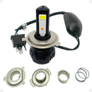 Farol LED 3 LEDs com Reator - 60W - 8000 Lumens Potente Moto CG/Titan/YBR/Factor/CB300R/Twister - Alfashop