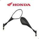 Retrovisor de moto rosca Honda Yamaha haste 360°curta F800 resistente Lente Convexa - Alfashop
