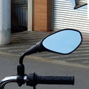 Retrovisor haste curta F800 fixa modelo BMW ROSCA HONDA YAMAHA oferta Gs650 Universal - Alfashop