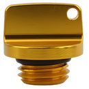 Kit 5 Tampa de Óleo Moto Esportivo Alumínio CNC Resistente Universal Honda Yamaha 150 160 Colorida - Alfashop