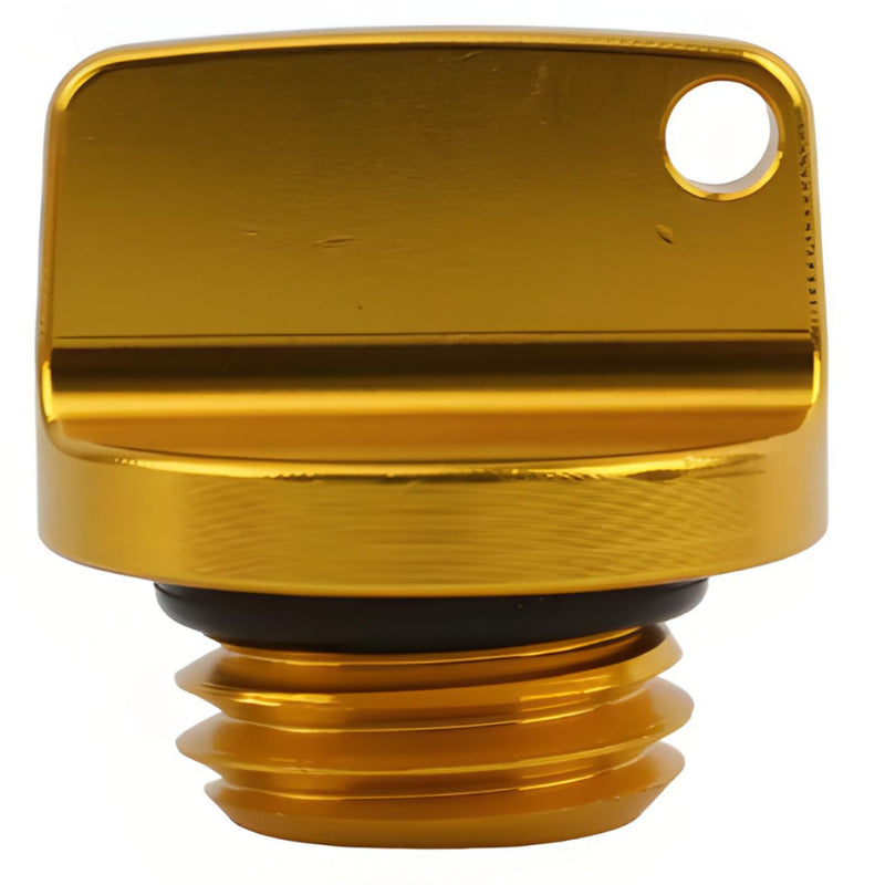 Kit 5 Tampa de Óleo Moto Esportivo Alumínio CNC Resistente Universal Honda Yamaha 150 160 Colorida - Alfashop