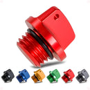 Tampa de Óleo Alumínio CNC Esportiva Resistente Universal Moto Honda Yamaha 150 160 Colorida - Alfashop