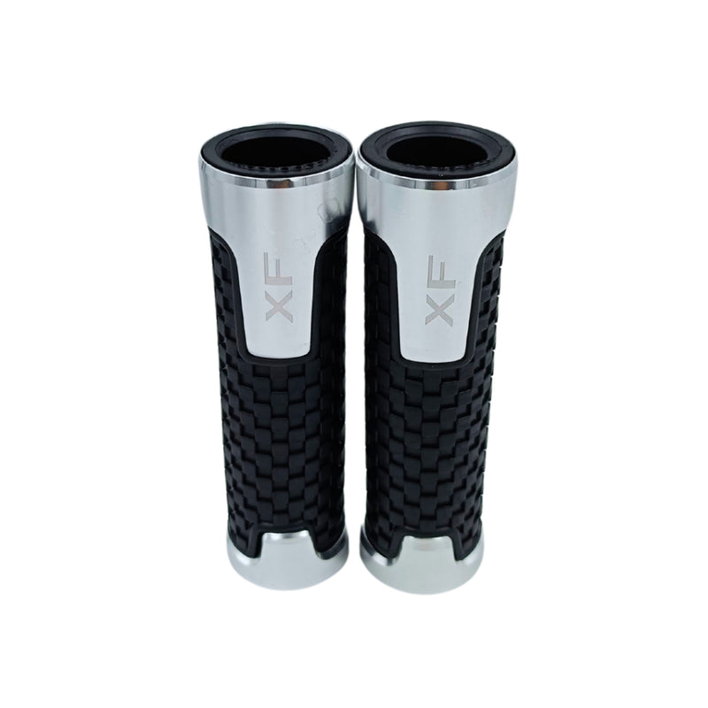 Par Manopla Moto Esportiva Aluminio Speed Vazada Emborrachada Universal Honda Cg Fan Titan Yamaha - Alfashop