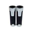 Par Manopla Moto Esportiva Emborrachada Aluminio Speed Vazada Universal Honda Cg Fan Titan Yamaha - Alfashop