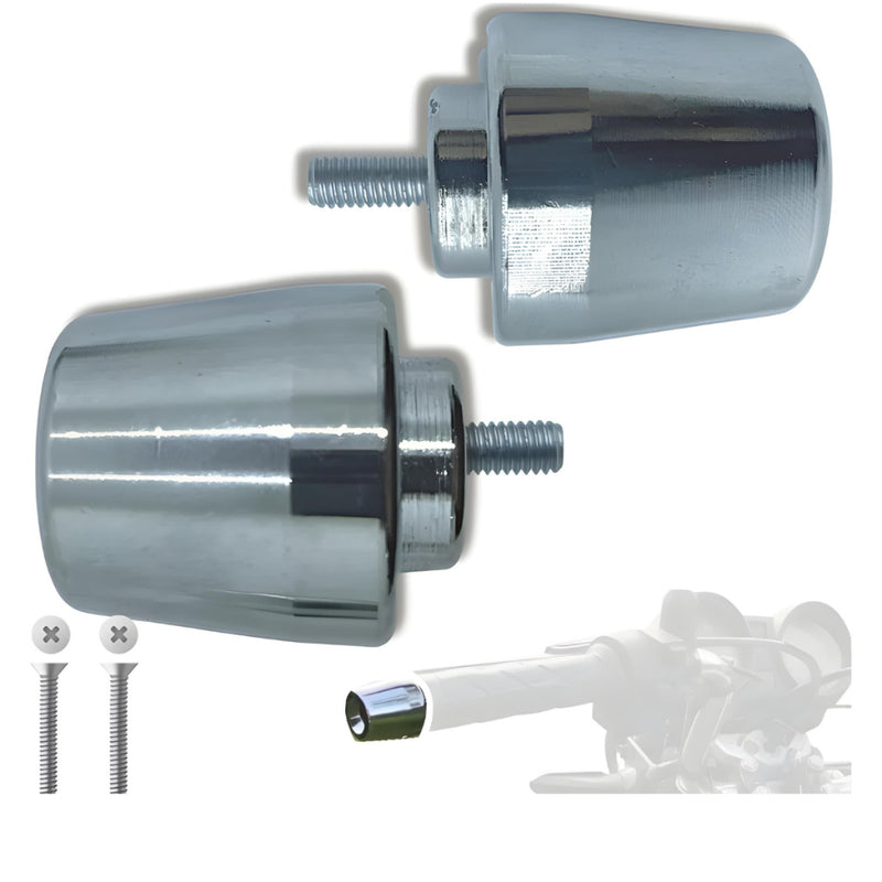 PESO  PESINHO DO GUIDÃO DE Honda PCX 150 YAMAHA Cromado ALUMÍNIO Guidon Sem Bucha Modelo Universal - Alfashop