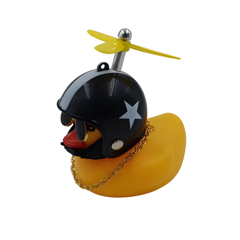 Patinho Jack da Zueira -  Pato de Borracha Decora Bike Moto e Carro - Alfashop