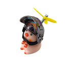 Porco Pig Porquinho pork Pato Com Led Capacete Hélice Bike Carro Moto Guidão Enfeite - Alfashop