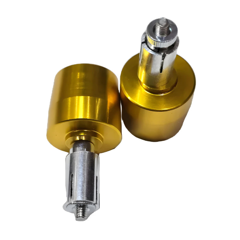 Contra Peso Guidão com BUCHA Moto Esportivo Par Universal Alumínio Para Qualquer Moto - Alfashop