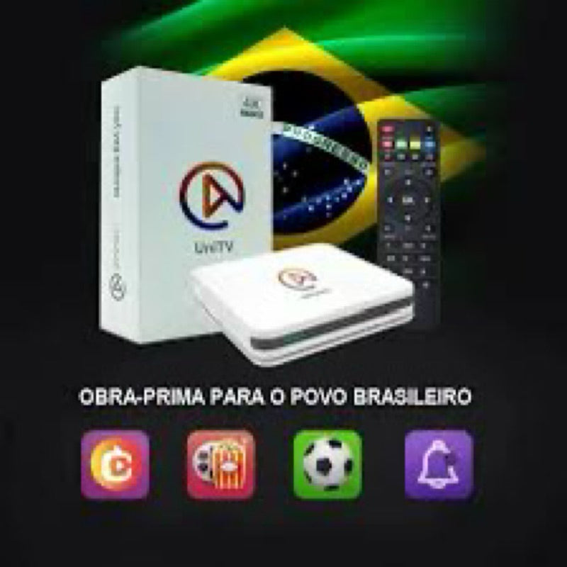 Uni TV V10 Original - Libera Tudo sem mensal - Alfashop