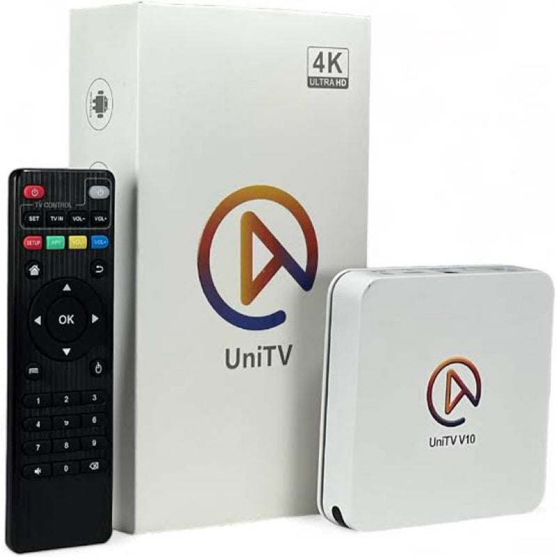 Uni TV V10 Original - Libera Tudo sem mensal - Alfashop