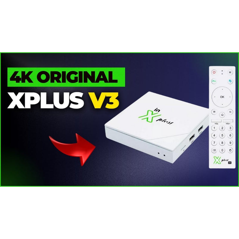 Autêntico Kit C/Controle Remoto  V3# Original X#plus 2025
