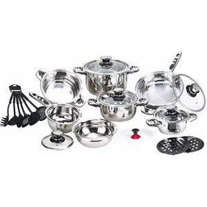 Jogo De Panelas Alemã 23 Peças Promoção/liquidação/barato - Alfashop