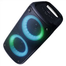 caixa de som completa amplificada estilosa 2 alto falante super potente amplificada 200w - Alfashop