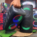 a super caixa de som potente completa estilosa excelente grave 200w - Alfashop