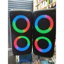 a super caixa de som potente completa estilosa excelente grave 200w - Alfashop