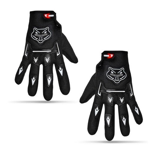 Luva Knt  Proteção Motociclista Motoqueiro Motocross Bike Motoboy - Alfashop